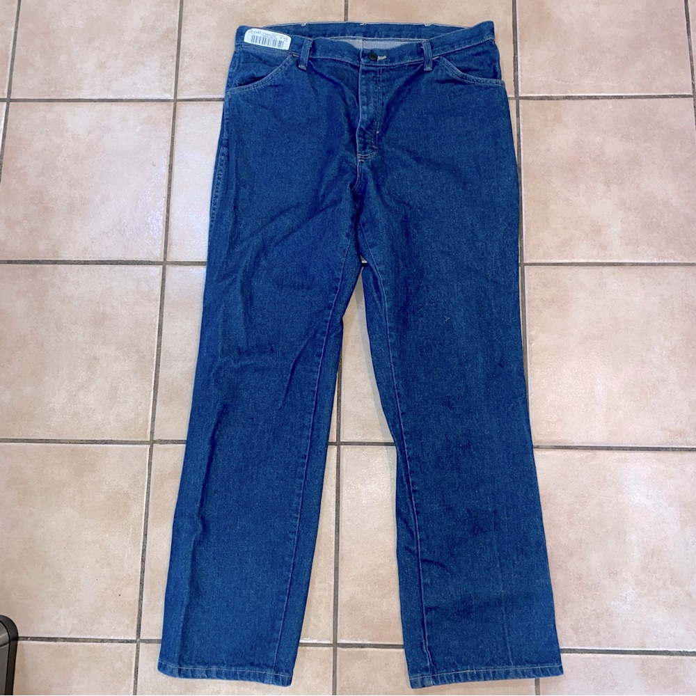 Bulwark Flame Resistant Jeans Pants Denim Fireproof Fire Straight Leg 36x32 Mens